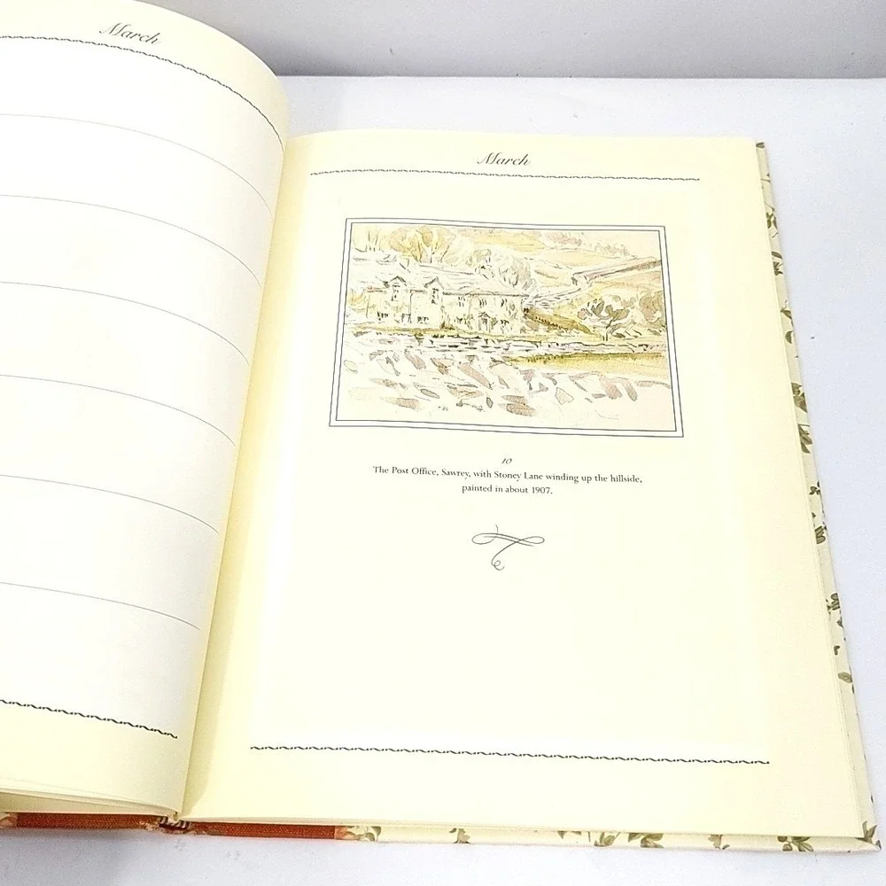 VTG 1991 Beatrix Potter Country World Engagement Diary F Warne Co Planner Book